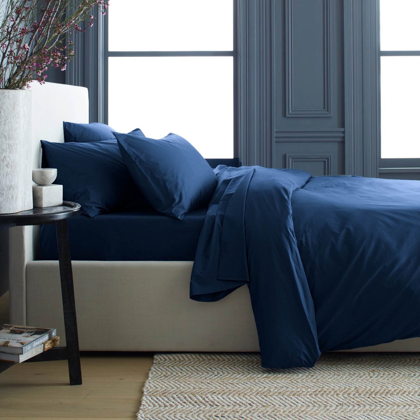Navy Peony