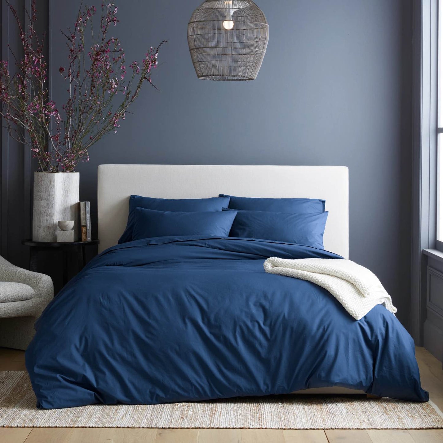 Navy Peony