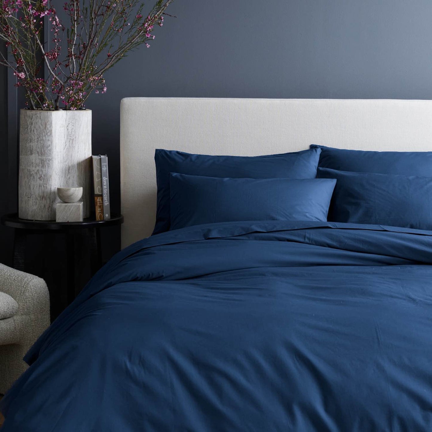 Navy Peony