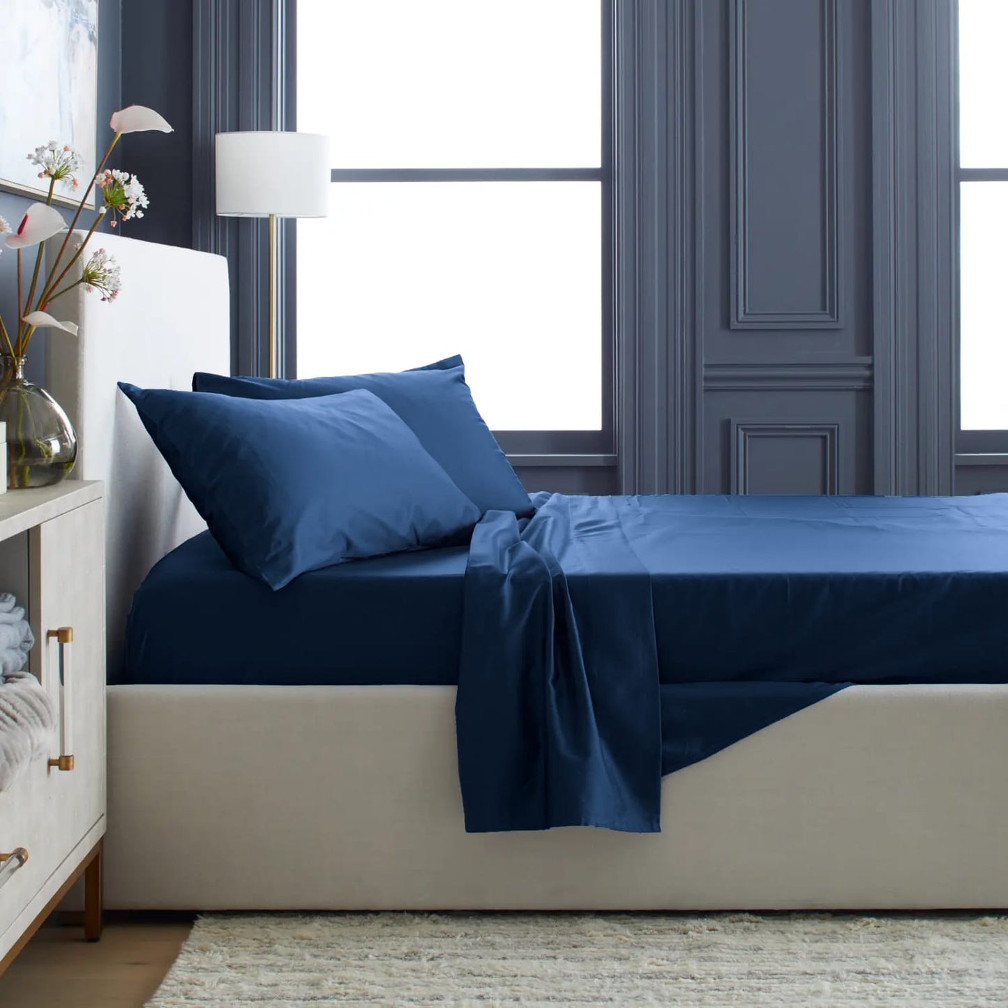 Navy Peony